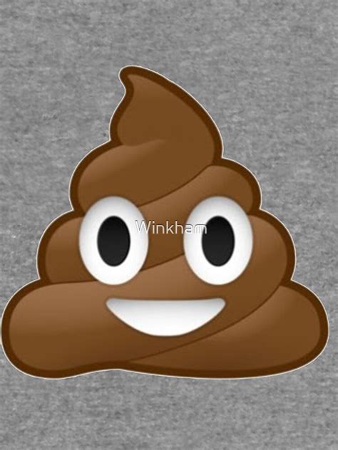 Smiling Poop Emoji Lightweight Hoodie For Sale By Winkham Redbubble
