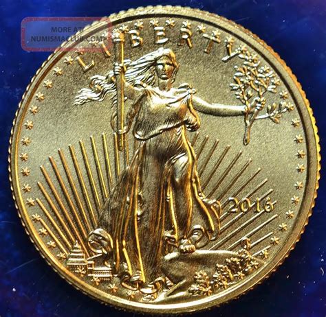 2016 American Eagle 110 Oz Gold Coin Bu