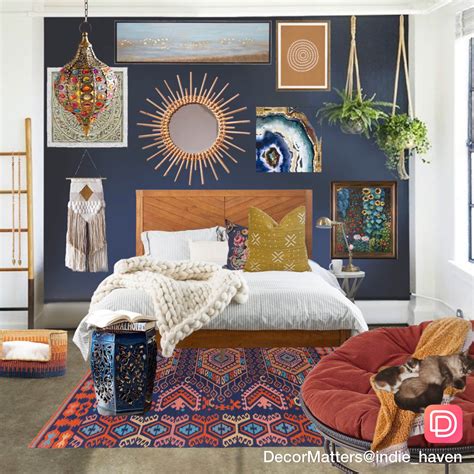 And the home décor products that you have used are really nice, indie and earthy. Love this in-app indie bedroom design by one of our users ...