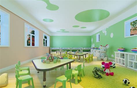 Kindergarten Play School Classroom Interior Design
