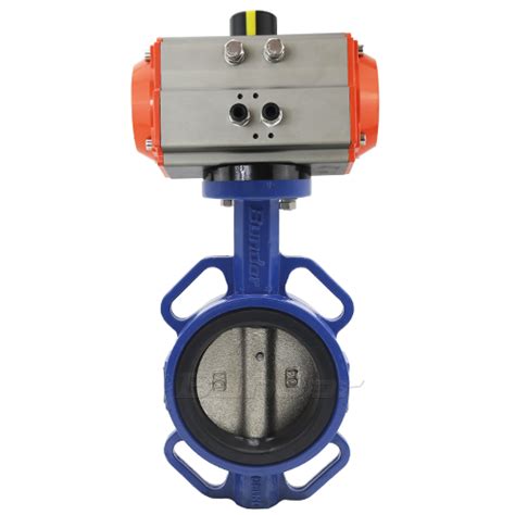 Wafer Type Pneumatic Butterfly Valve