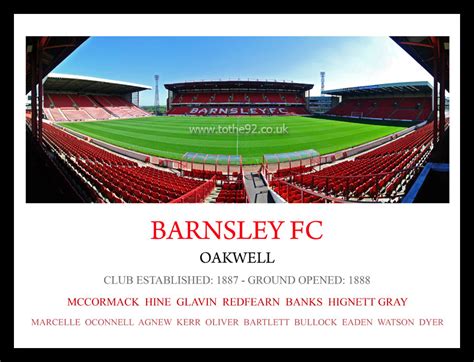 Jul 1, 2021 contract expires: Barnsley FC | Oakwell | Football League Ground Guide