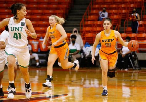 Utep Womens Basketball Split Series With North Texas The Prospector
