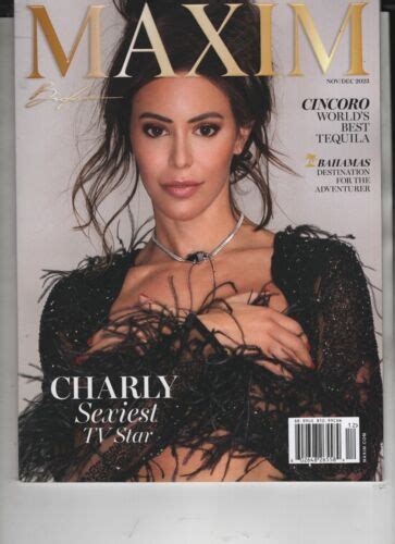 Charly Arnolt Maxim Magazine Nov Dec 2023 No Label Ebay