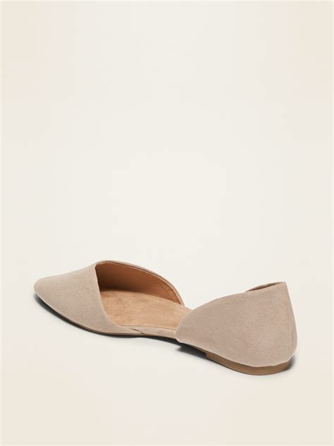 Pointy Toe Dorsay Flats For Women Old Navy