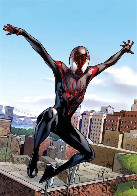 Miles Morales Spiderman Marvel Spiderman Ultimate Spiderman