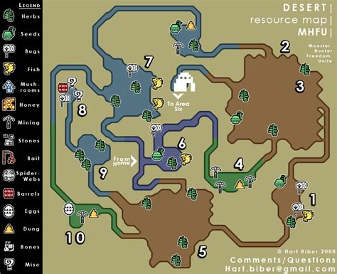 Camps are used for fast travel and as respawn points when you faint. Image - Desert Resource map.gif | Monster Hunter Wiki ...