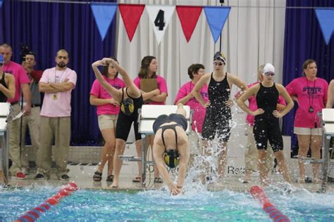 A medley relay is different from an im (individual medley) because the order of strokes is different. Twelfth Place Finish for Girls' Swim Team - AHSneedle