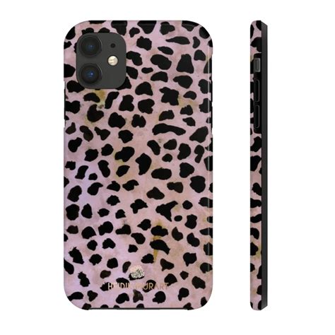 Pink Brown Cheetah Print Phone Case Animal Print Case Mate Tough Phone