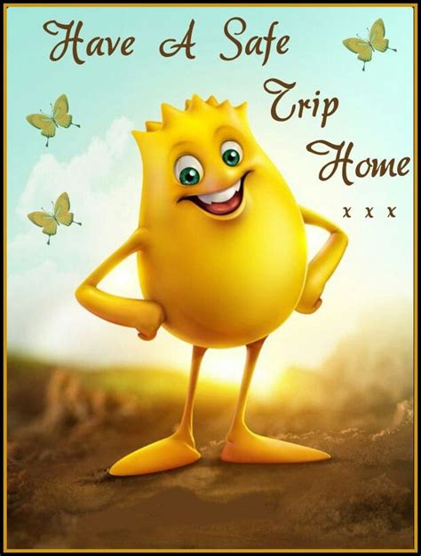 Safe Trip Home Mascot Design Character Design Animation Cartoon