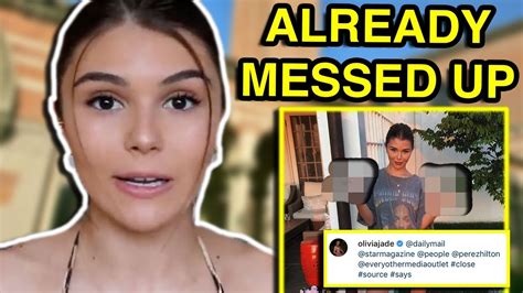 Olivia Jade Learned Nothing From Her Scandal Youtube
