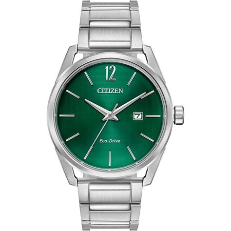 Citizen Men S Cto Green Dial Eco Drive Watch Watches From Francis