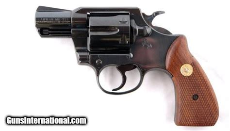 Near Mint Colt Lawman Mk Iii 357mag 2 Blue Snub Nose Revolver Circa