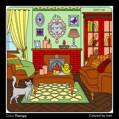 The browser and other applications provide. I colored this myself using Color Therapy App. It was so ...