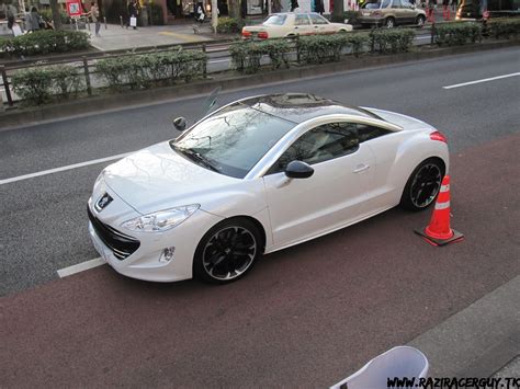 White Peugeot Rcz In Japan Sport Cars