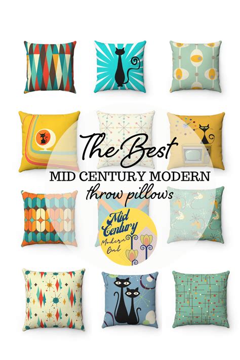 Best Selection Of Mid Century Modern Pillows Mid Century Modern