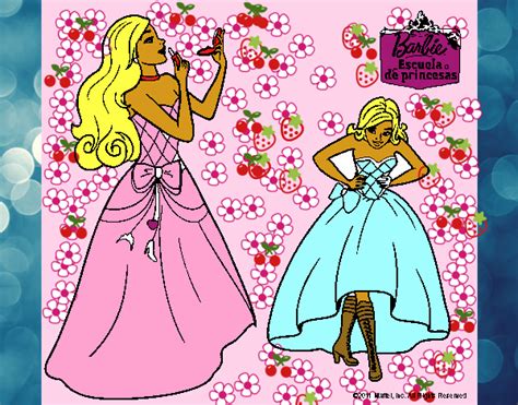 Dibujo De Barbie En Clase De Protocolo Pintado Por Livet En Dibujos Net El D A A Las