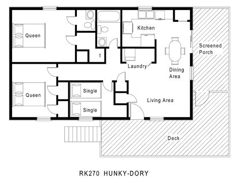 22 Simple One Story Cabin Floor Plans Ideas Photo Architecture Plans