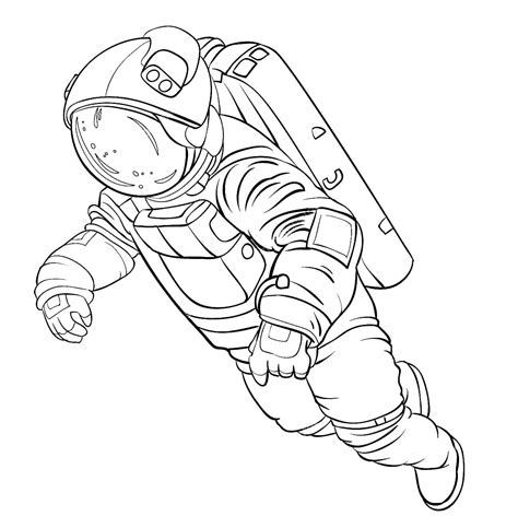 Astronaut Coloring Pages 100 Coloring Pages For Kids