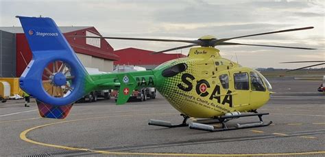 Scaa Dobla Su Capacidad Con El Nuevo Helicóptero De Ambulancia Aérea