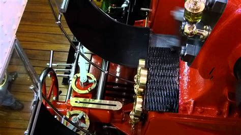 Paddle Wheel Steamer Gallia Running Engine Youtube