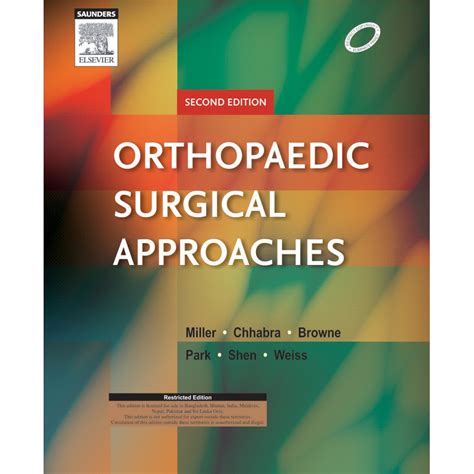 Orthopaedic Surgical Approaches2nd Edition 2014 By Miller