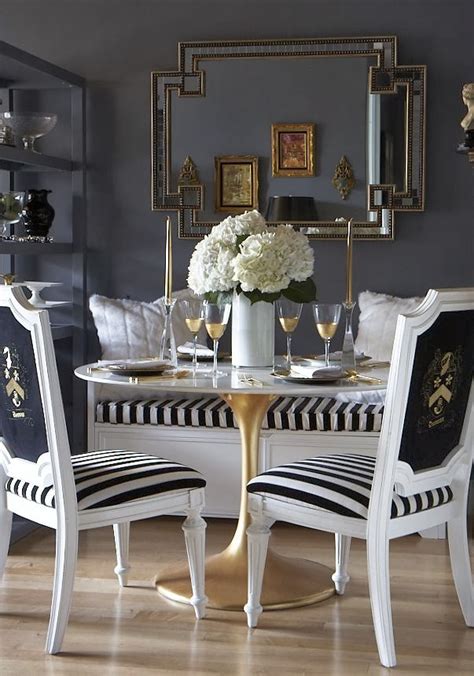 Get inspired with black, dining room ideas and photos for your home refresh or remodel. Simple Details: ikea docksta table...