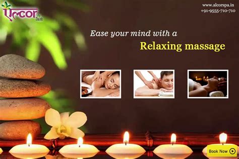 relax yourself with the soothing massage offered at alcor spa alcorspa spaservices massage