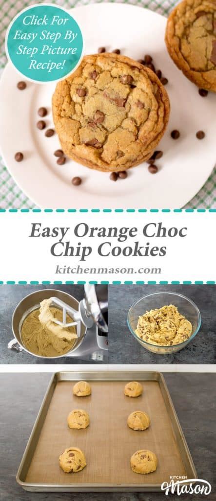Easy Orange Choc Chip Cookies Chocolate Orange
