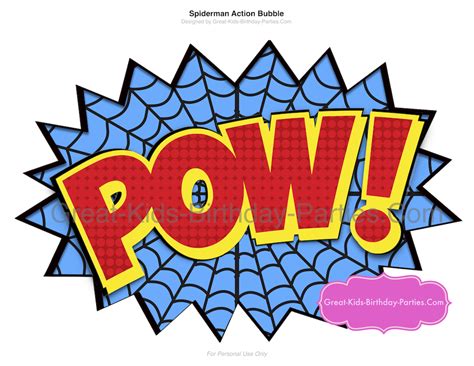 Superhero Words Clipart In Cartoon 69 Cliparts