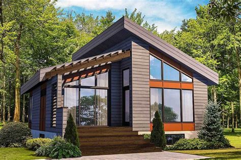 Contemporary Shed Roof House Plans Modern House