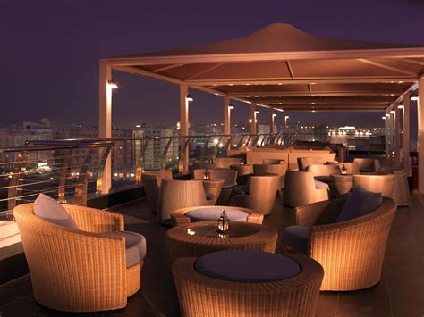 Sama Terrazza Rooftop Lounge At Park Inn Muscat Rooftop Design Rooftop