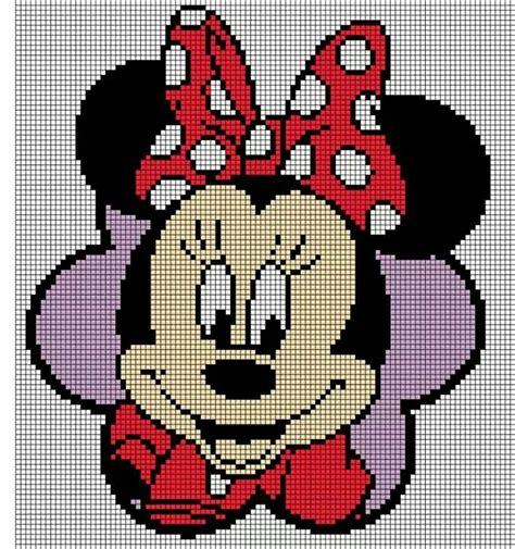 Minnie Mouse Disney Cross Stitch Patterns Cross Stitch Patterns