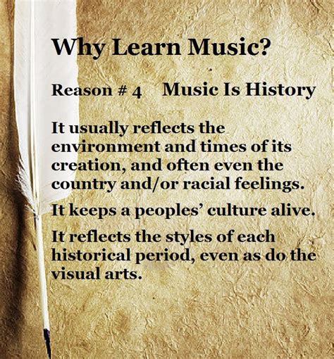 Why Learn Music Reason 4 Music Is History Learn