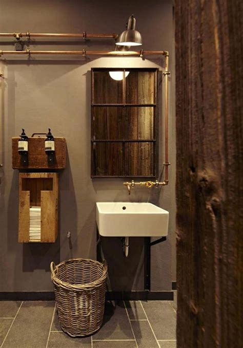 In addition, the bathroom will it will look a lot like modern industrial design. 35 Gorgeous Industrial Bathroom Ideas On A Budget in 2020 ...