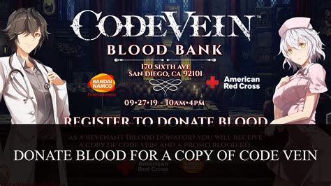 Trophy & achievement guide for code vein indicates the list of all the trophies and/or achievements that can be obtained in order to achieve platinum or 100% completion rate.there are 43 trophies a player can collect: Donate Blood for a Copy of Code Vein at Twitchcon | Fextralife