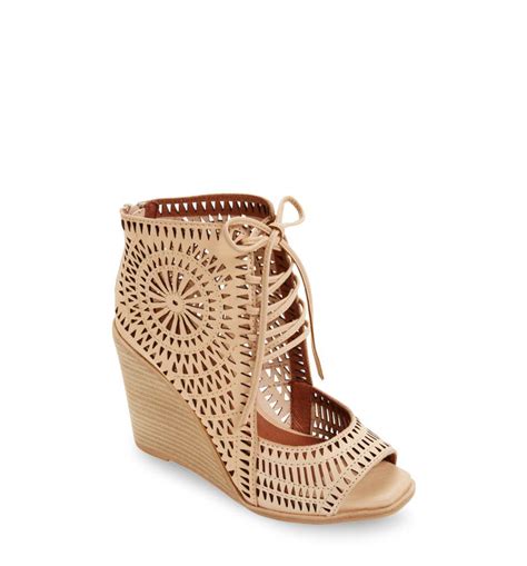 Jeffrey Campbell Rayos Perforated Wedge Sandal Women Nordstrom