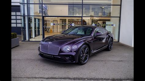 Continental GT V8 Finished In Exterior Colour Damson YouTube