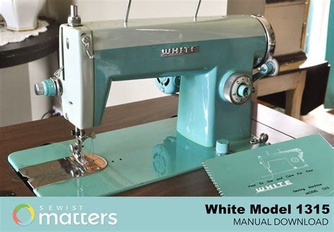 White 1315 White 1314 Sewing Machine Instruction Manual Pdf Etsy