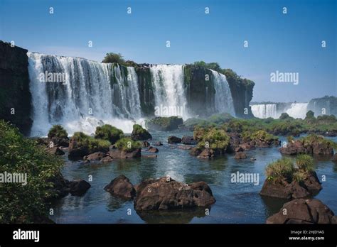 Photo Of The Iguazu Falls Brasil South America Stock Photo Alamy
