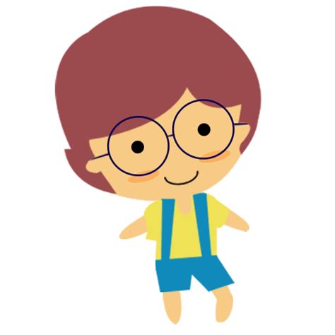 Cute Little Kids Vector Graphics On Student Show