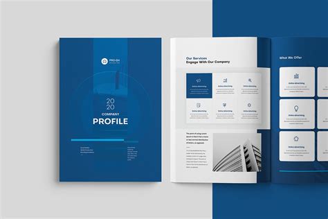 Company Profile 2023 Brochure Templates ~ Creative Market