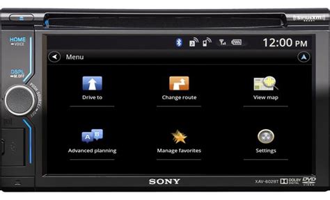 Sony Xav 602bt Dvd Receiver At