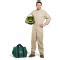 OEL Worldwide 8 Cal Arc Flash Khaki Coverall Head Gear Kit GME Supply