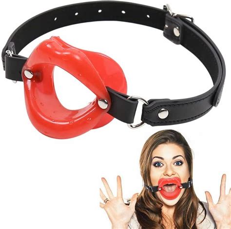 Gag Mouth Gag Silicone Lip Separator With Mouth Opening Fetish Sm Ball Gag Lips Harness Bondage