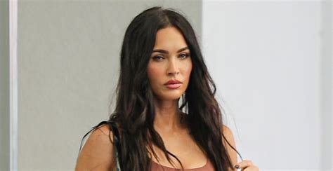 Megan Fox Stops By Skincare Clinic In Beverly Hills Megan Fox Just