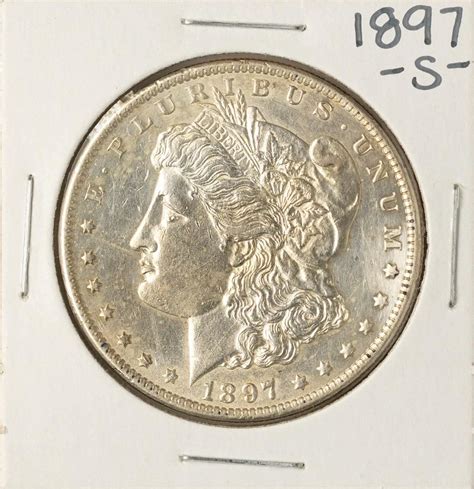 1897 S 1 Morgan Silver Dollar Coin