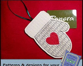 Santa Gift Card Holder Christmas Ornament In The Hoop Etsy Gift