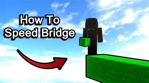 Minecraft How To Speed Bridge Youtube