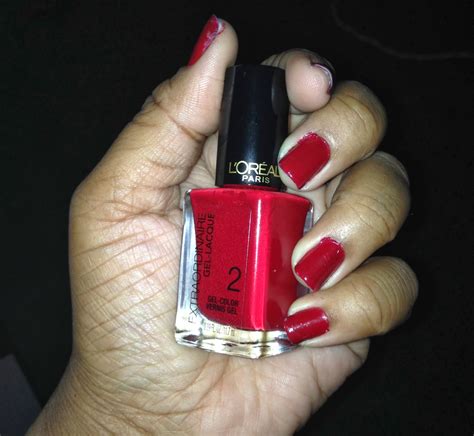 L'Oreal Paris Extraordinaire Gel Lacque Gel Color nail polish - Queen